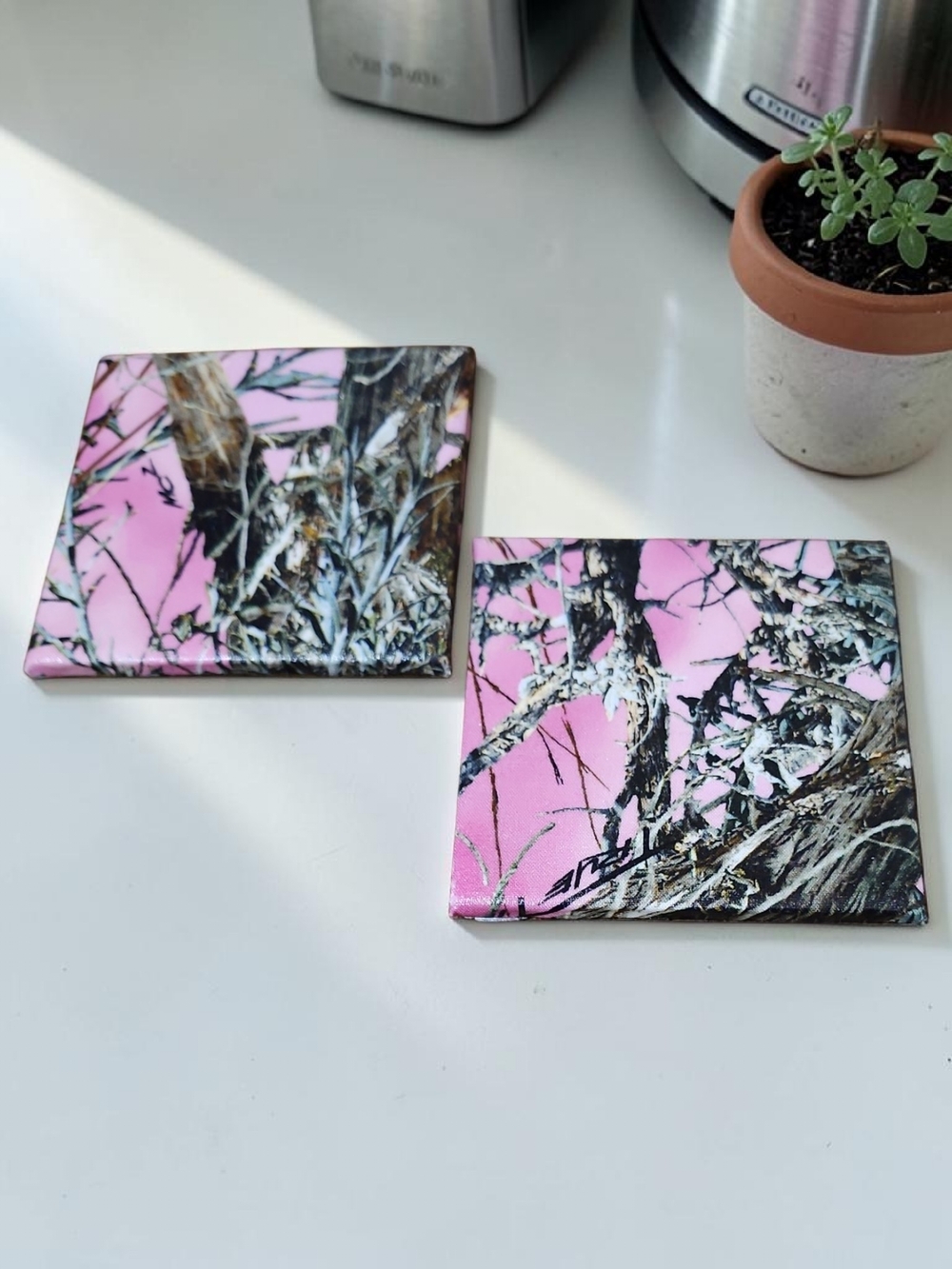 Camo Coaster Set